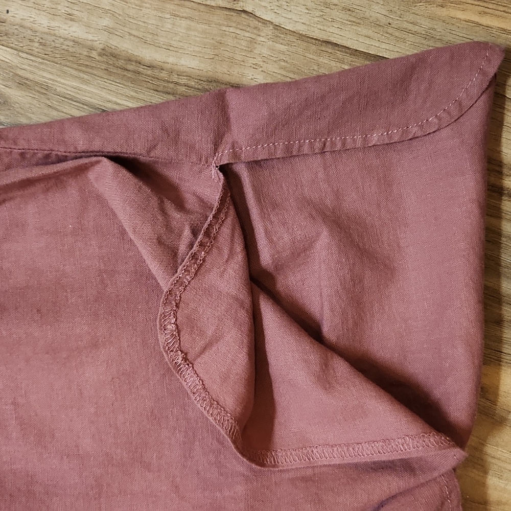 Anne Klein Women's Terracotta Button-Down Shirt NWT - Picture 4 of 13